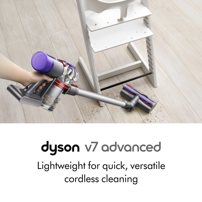 Dyson V7 Stick Vacuum Cleaner - Silver gallery