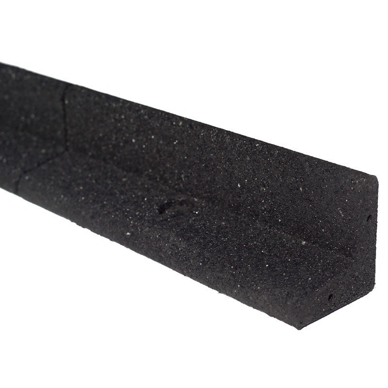 Reusable Landscape Edging 100% Recycled Rubber Mower Edge Design 6 Count New gallery