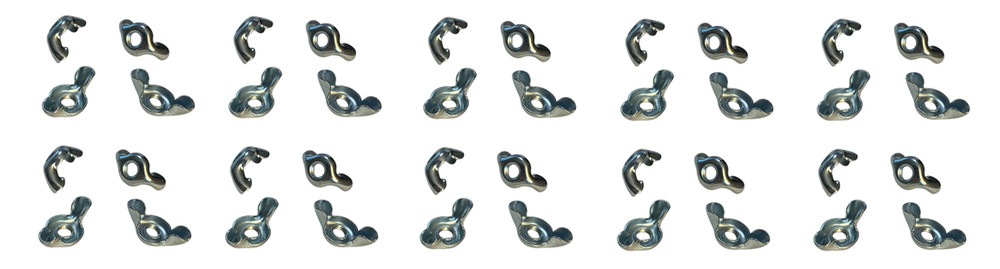 40 Pack Filter Cover Wingnuts For Honda GX240 GX270 GX340 GX390 90325-044-000