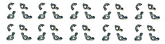 40 Pack Filter Cover Wingnuts For Honda GX240 GX270 GX340 GX390 90325-044-000
