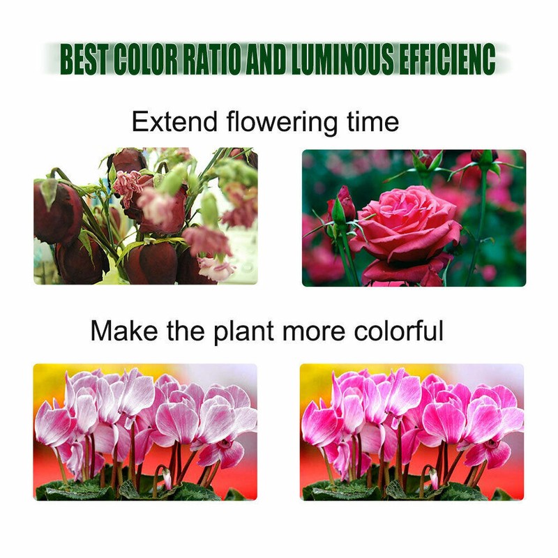 2 Pack 8500W LED Grow Light Panel Full Spectrum Lamp for Indoor Plant Veg Flower gallery
