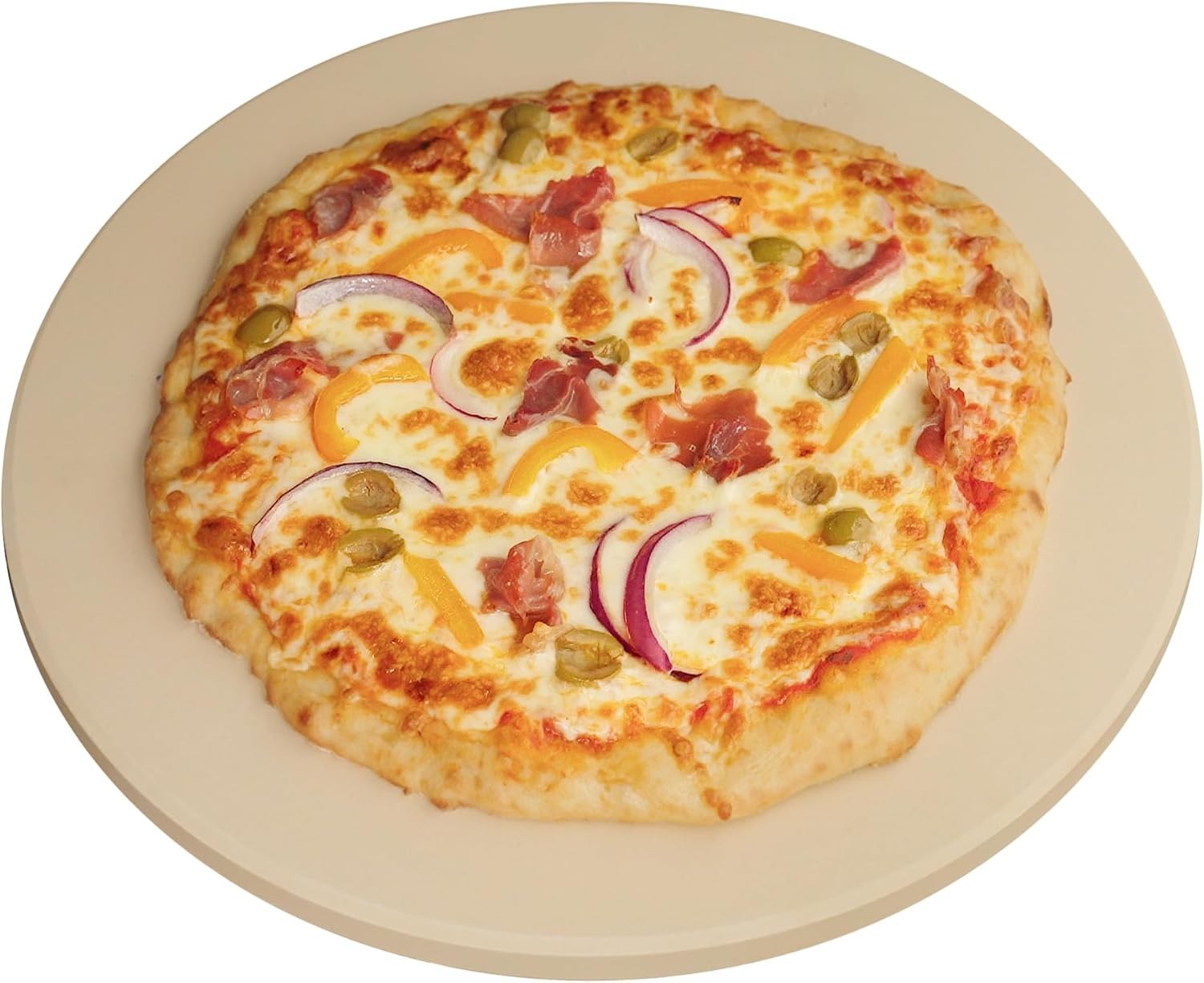 Old Stone Round Pizza Stone - 16 Inches gallery