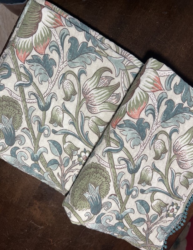 William Morris & Co LODDEN Shower Curtain Cotton 72” Cottage NEW!!! BEAUTIFUL! gallery