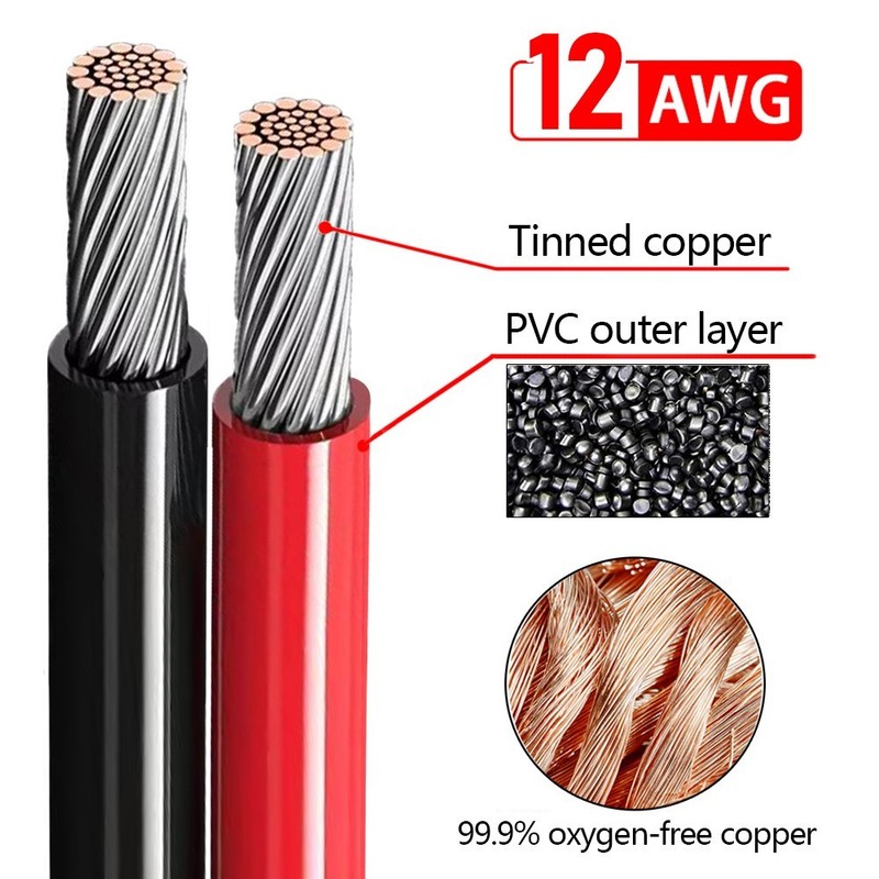 3ft Solar Panel Extension Cable 4in1 Solar Connector for Portable Power Station gallery