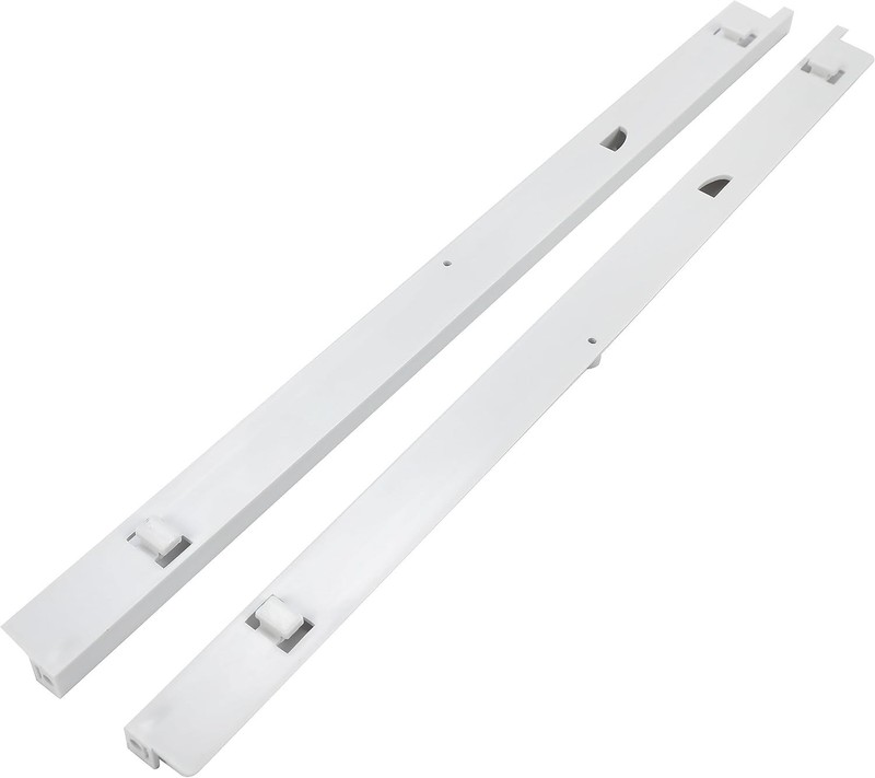 Refrigerator Slide Rail Set Plastic Compatible with Frigidaire Drawer Replace... gallery