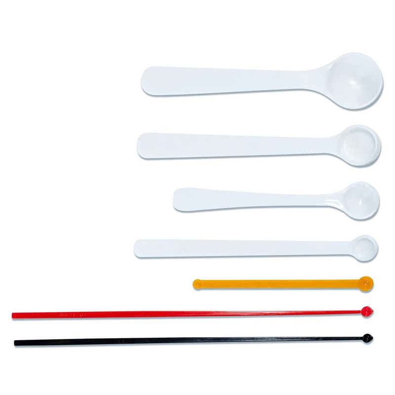 Dosing spoon | milligram measuring spoons set of 7 Extra small, multicoloured gallery