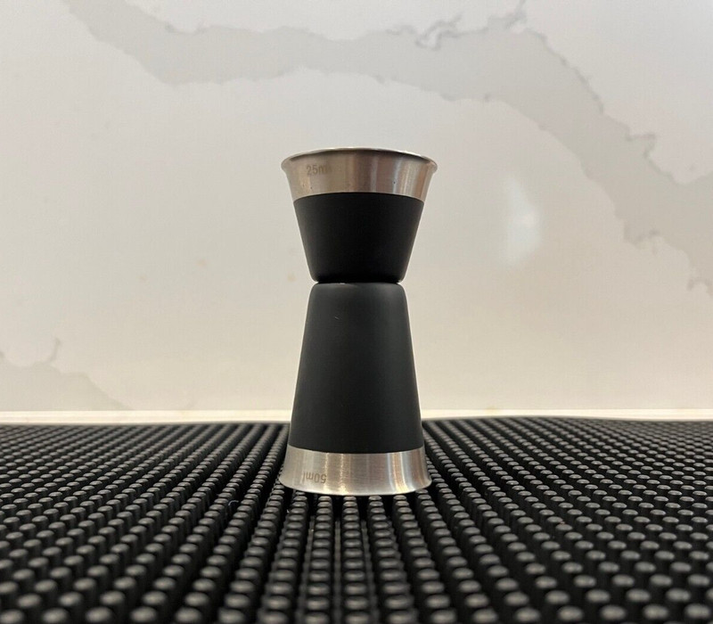 Double Jigger for Bartending, Mixology, Bar Restaurant 25ml/50ml Stainless Steel gallery