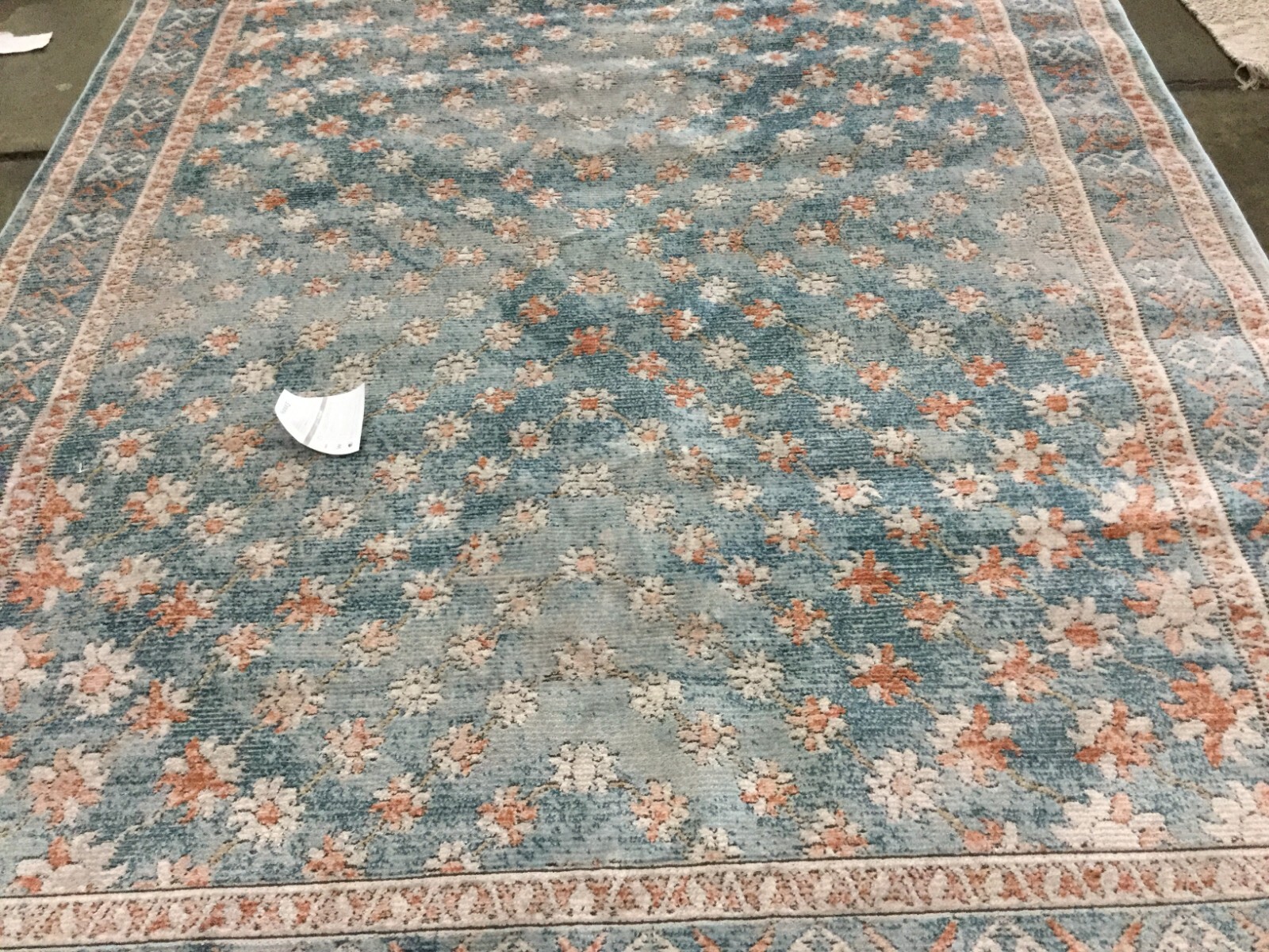 BLUE / ROSE 8' X 10' Flaw in Rug, Reduced Price 1172662572 SHV729M-8 gallery