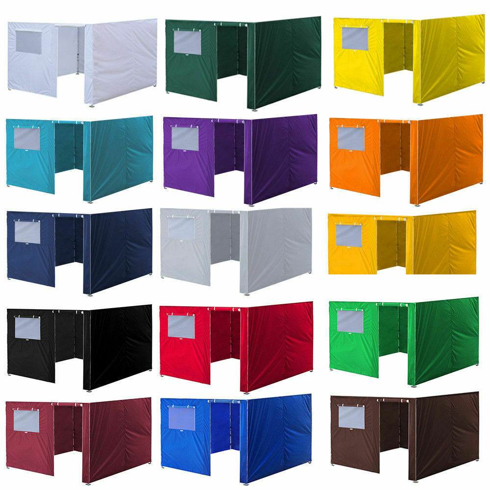 10x10 Enclosure Zipper Side Walls Kit Panels For EZ Pop Up Canopy Gazebo Tent gallery
