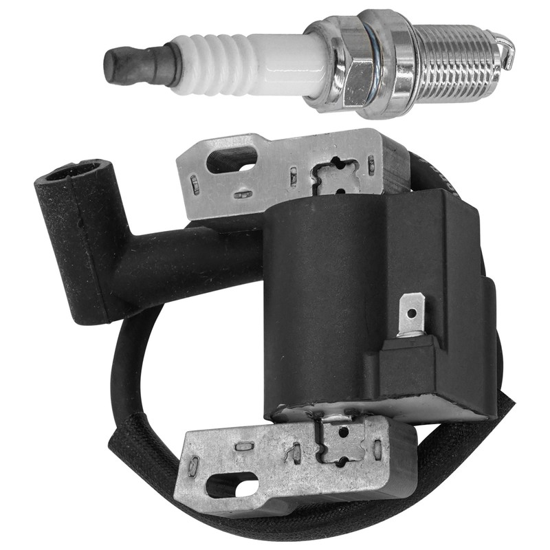 Ignition Coil with Spark Plug For John Deere E130 E140 E150 E160 E170 E180 gallery