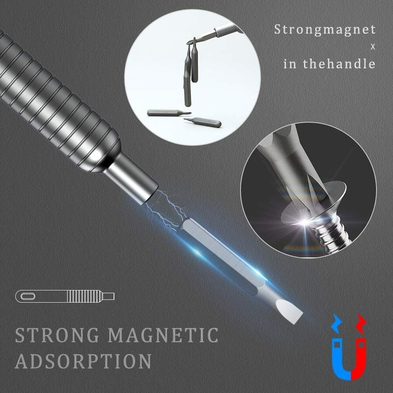 30PC Mini Magnetic Screwdriver For iPhone 16 15 14 12 13 XS Pro Max Tool Kit Set gallery