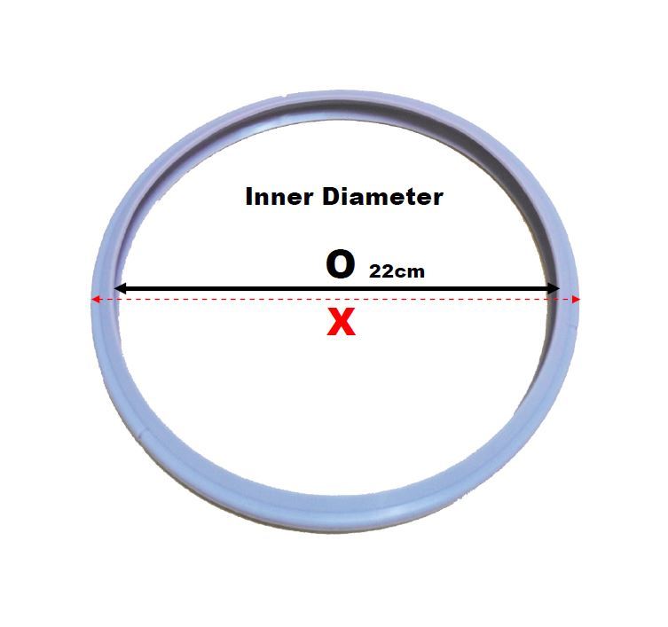 2ea 22cm Replacement Sealing Gasket Ring Compatible for T-FAL TEFAL Secure5 gallery