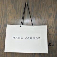 MARC JACOBS GIFT BAG White Thick Quality Medium 20x13x8 Shopping Bag Used Once