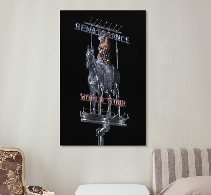 Beyoncé Renaissance World Tour Billboard Movie Poster 24x18 Vertical- Unframed gallery