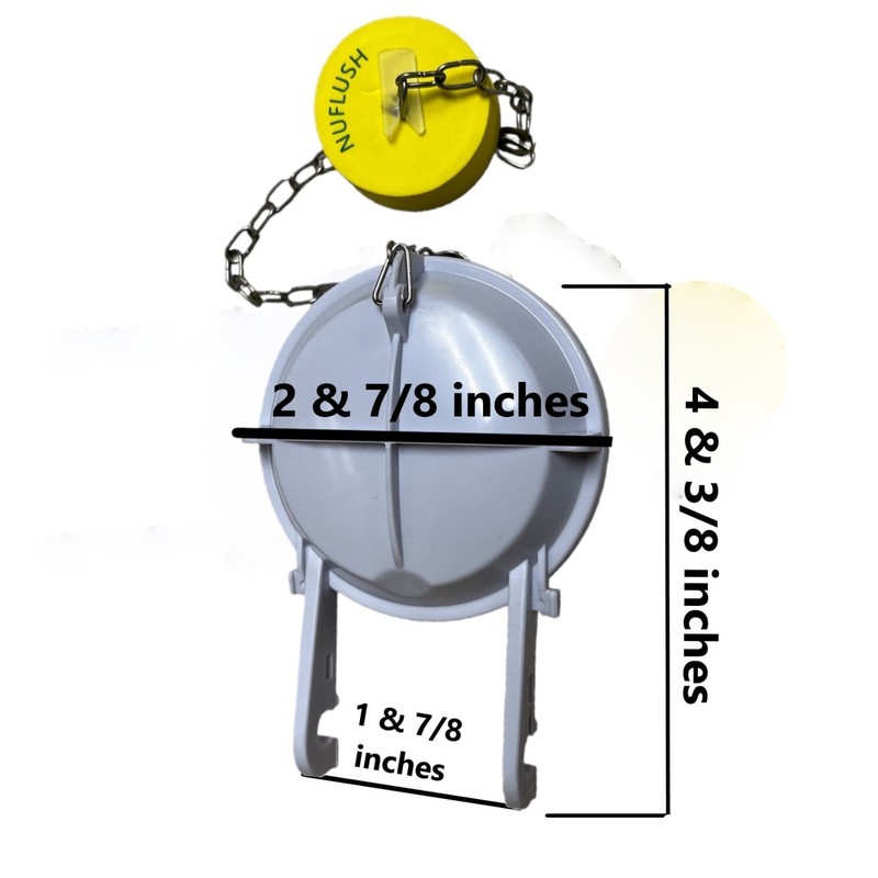 2 inch Replacement for American Standard Flapper Valve Replaceable Silicone Seal gallery