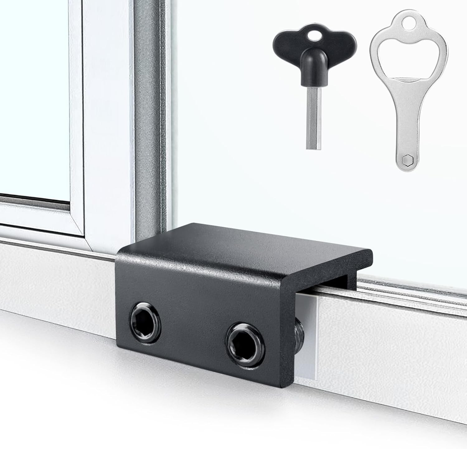 Sliding Window Locks 4 Pack with Key for Enhanced Home Security gallery