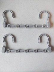 Space Saving Hanger Magic Clothes Drying Rack Hanger Loop Closet Organizer 2pk