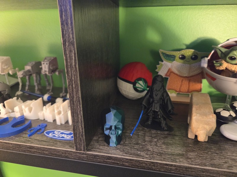 3D Printed Mini Low Poly Skull gallery