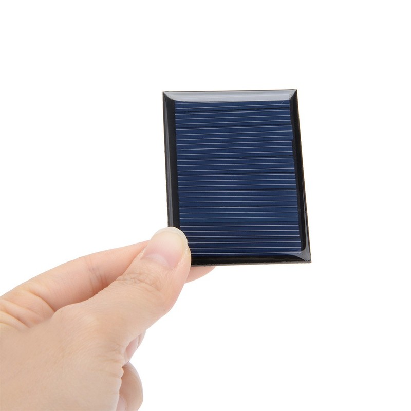 5Pcs 5V 50mA Poly Mini Solar Cell Panel Module DIY 60mm x 44mm gallery