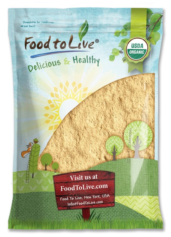 Organic Yellow Maca Powder – Non-GMO, Kosher, Raw, Vegan – by Food to Live gallery