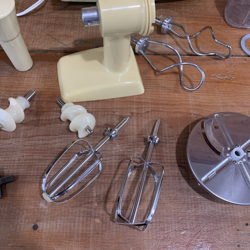 Vintage OSTER Regency Kitchen Center with Attachments gallery