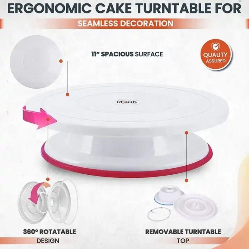 700pcs Cake Decorating Kit – Baking Supplies Icing Tips Tools Set gallery