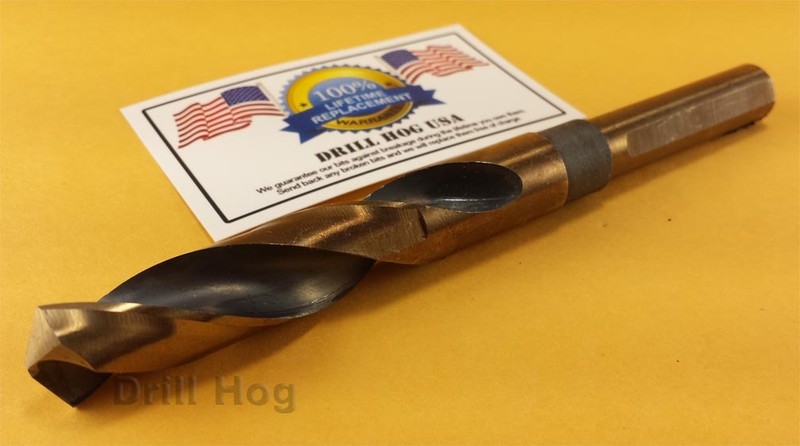 Drill Hog 9/16" Drill Bit 9/16" Bit Silver & Deming Lifetime Warranty Pack of 5 gallery