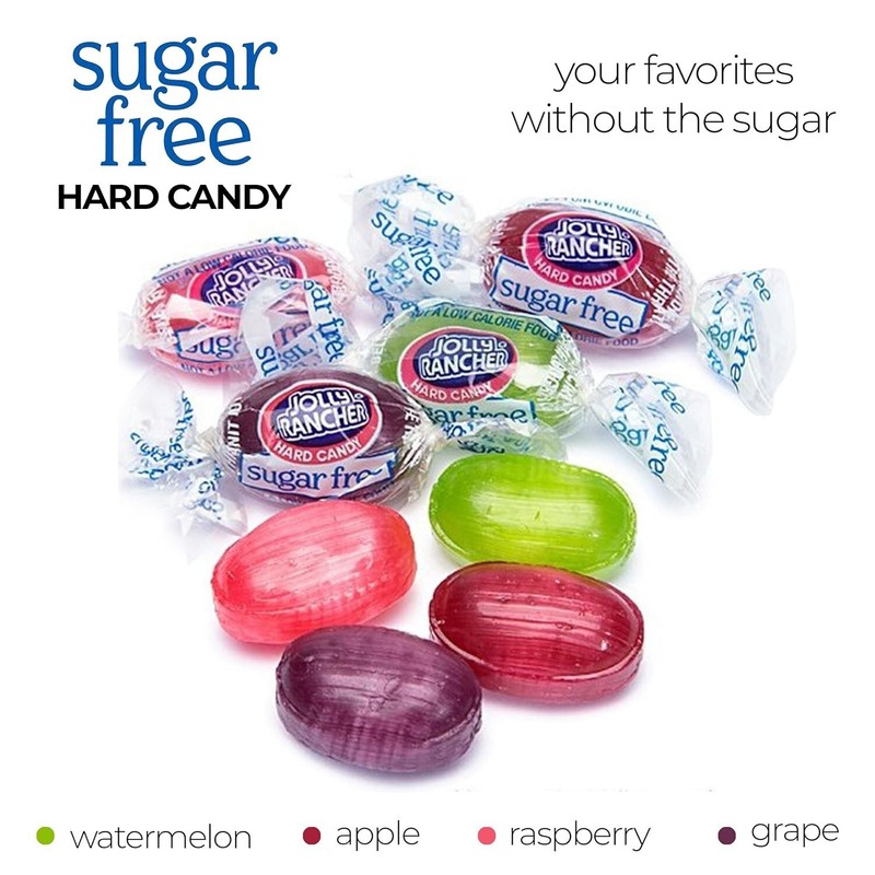 JOLLY RANCHER Hard Candy, Assorted Flavors, Sugar-Free, 3.6-Ounce (6 Bags) Sale! gallery