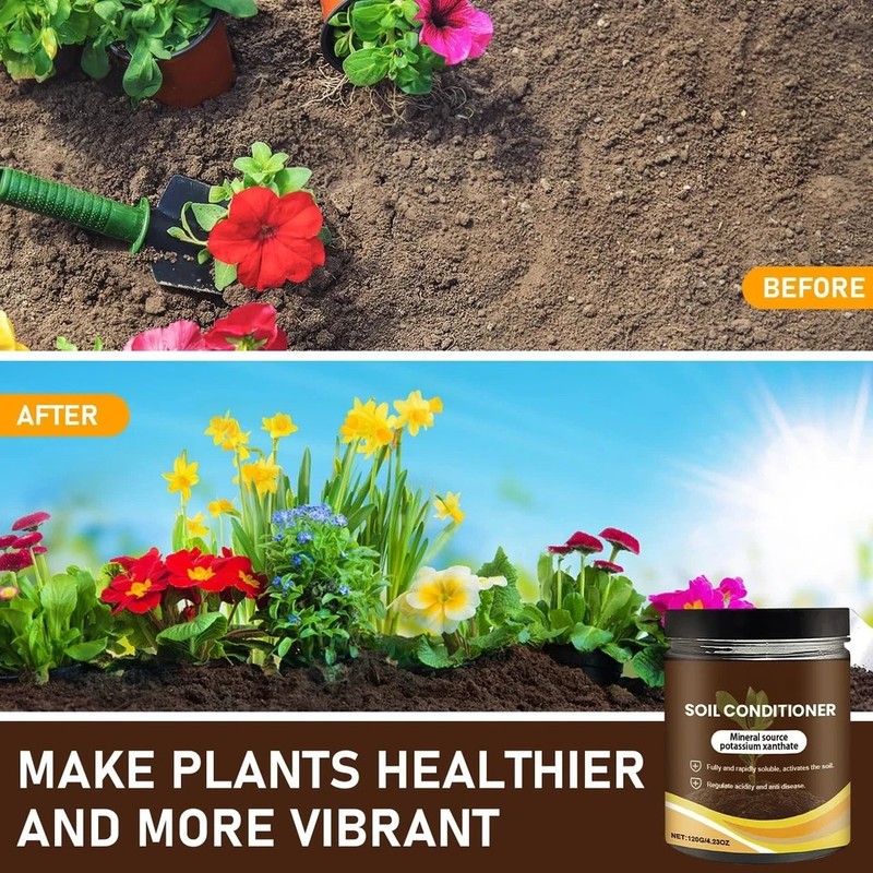 2Pcs Soil Activator, Professional Bone Meal Fertilizer, Dirt Health Booster, Liq gallery