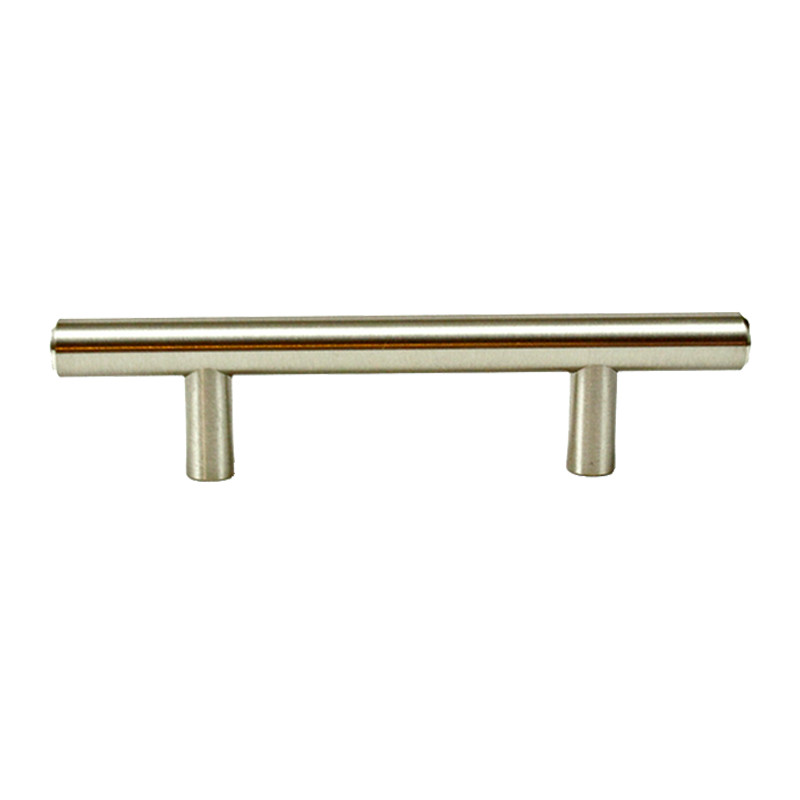 5" Solid Steel Modern T-Bar Kitchen/Bathroom Cabinet Hardware Pull Handle 76 c/c gallery