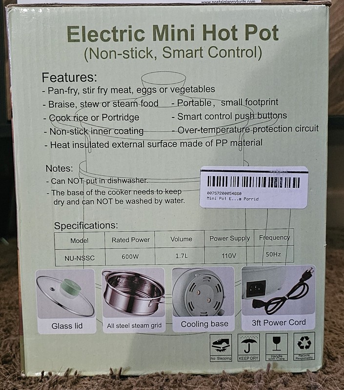 Ultimate Dorm Kitchen Bundle | NUNET 1.7L Hot Pot + MyMini Noodle Cooker/Skillet gallery