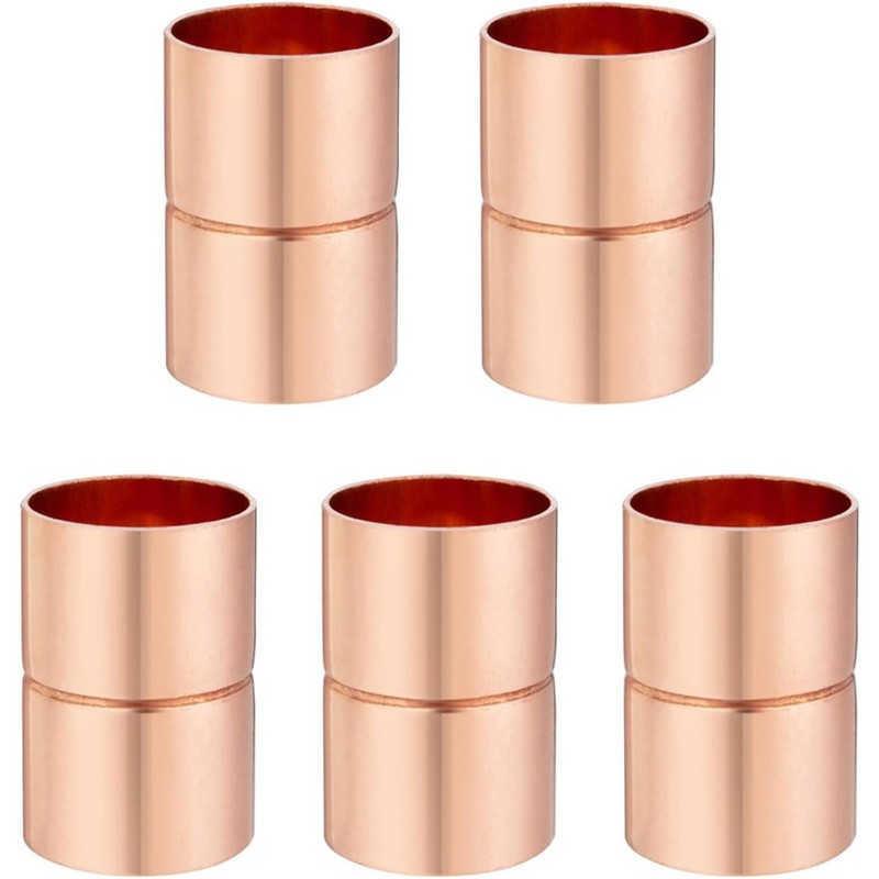 6mm to 133mm Copper End Feed Equal Welding Pipe Adapter Refrigerator Copper Wras gallery