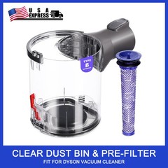 Canister Dust Bin Replace 965660-01 Type B Interface for Dyson V6 DC58 DC59 DC62