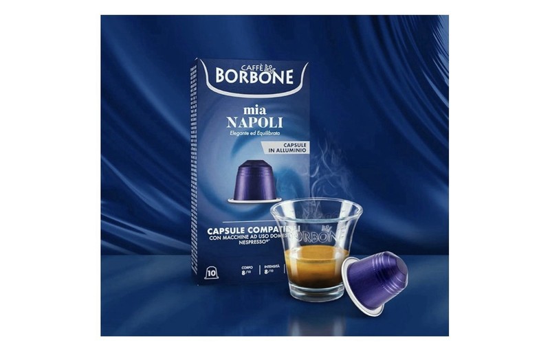 Caffe Borbone Napoli 100 Count Aluminum Coffee Pods For Nespresso (BB 11/2027) gallery