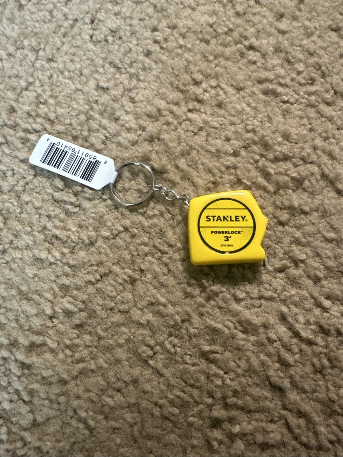 Stanley 3' Key Chain Tape Measure PowerLock Mini Compact 1/4 in. W x 3 ft. L NEW gallery