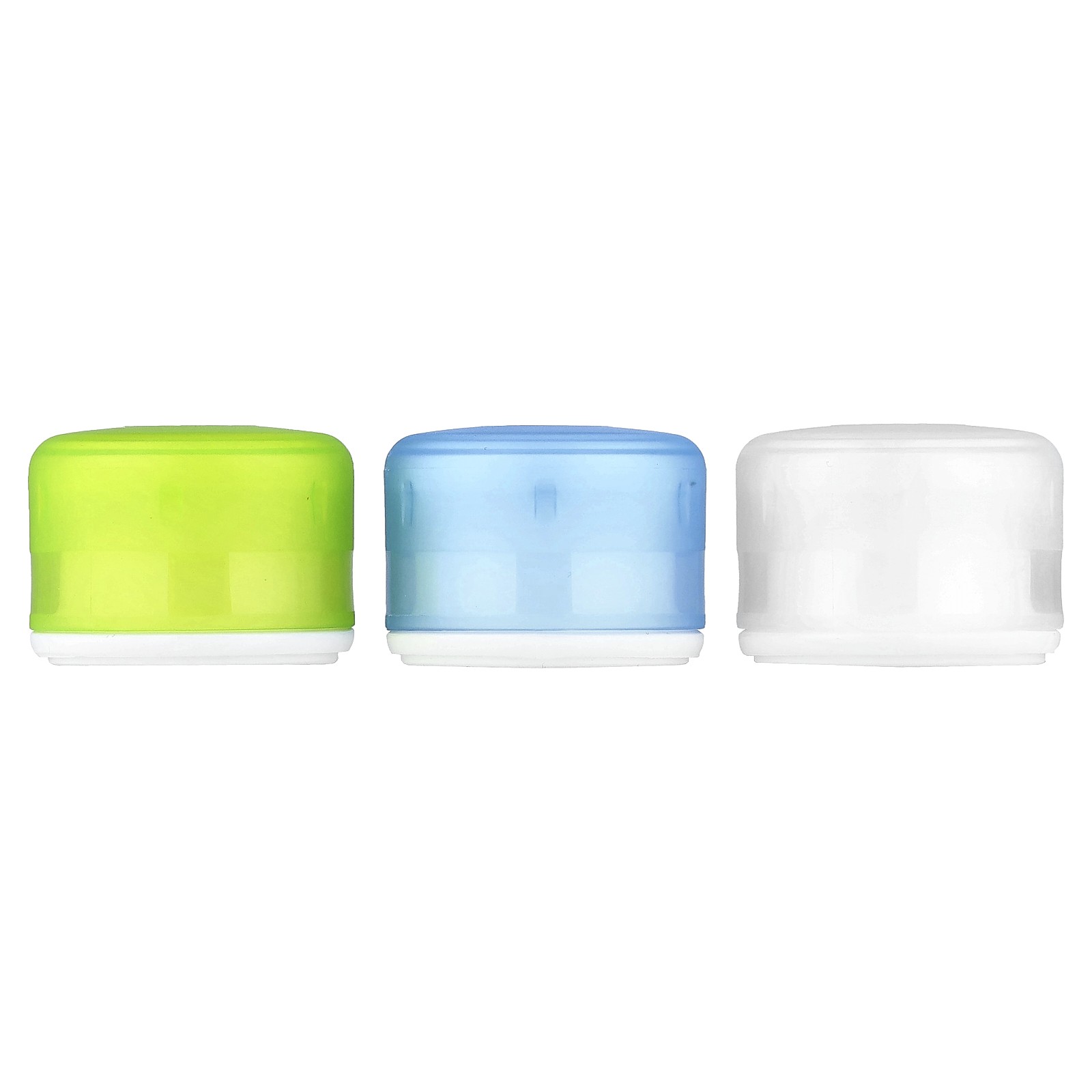 GoTubb® Containers, Clear, Green, Blue, 3 Pack gallery