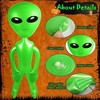 4 PCS 63 Inch Giant Inflatable Alien 31.5 Inch Jumbo Blow Up Alien Green Blue gallery