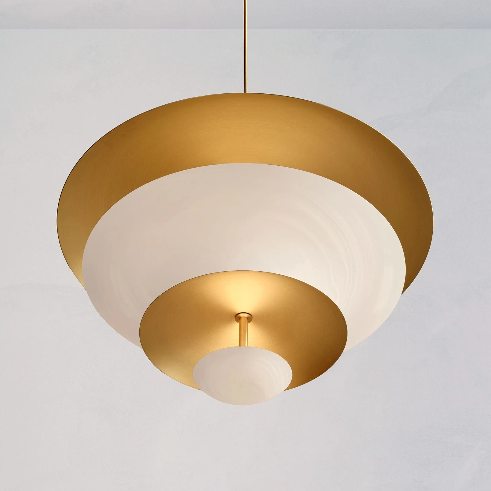 Mid Century Purion Chandelier Ceiling Fixture Four Shade Style Chandelier gallery