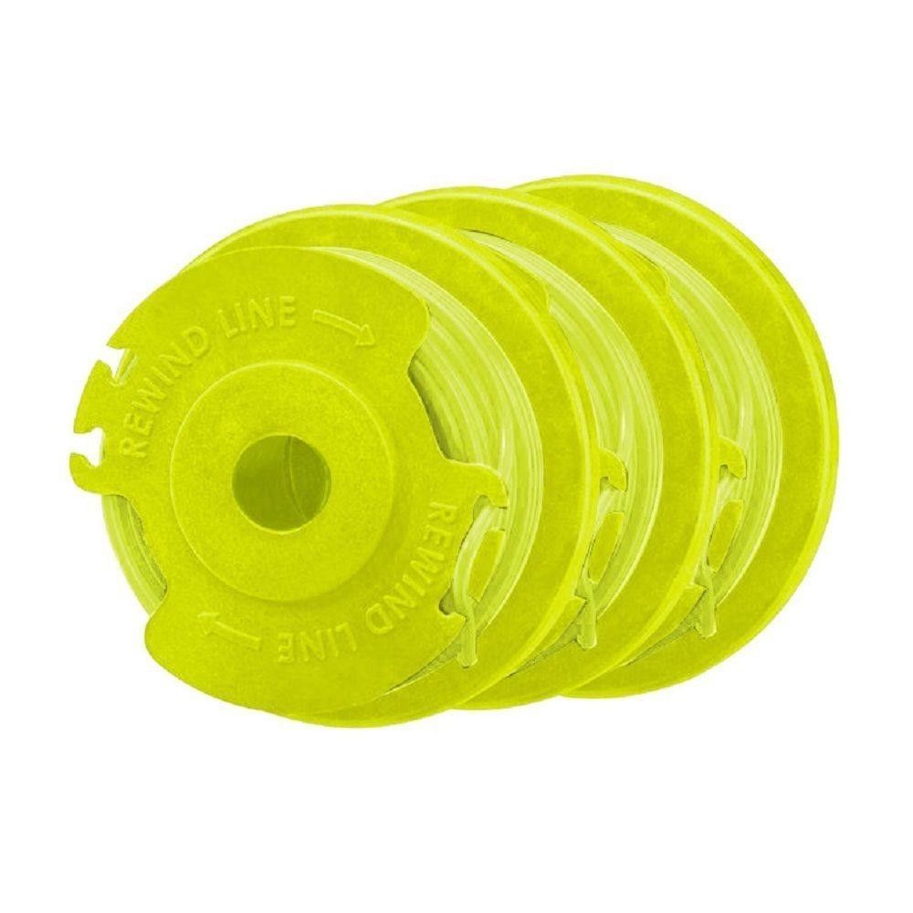 Ryobi Replacement Twisted 0.080 In. String Trimmer Auto Feed Line Spools 3-Pack gallery
