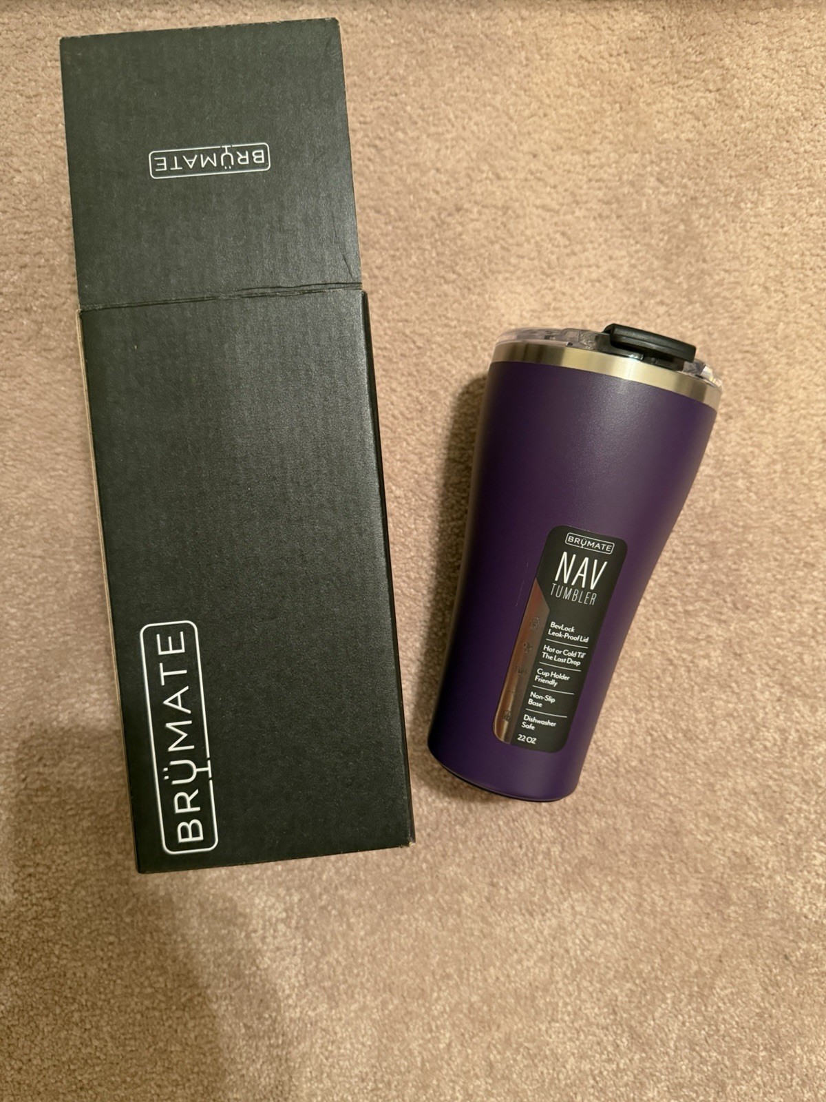 Brumate Amethyst 22oz Nav gallery
