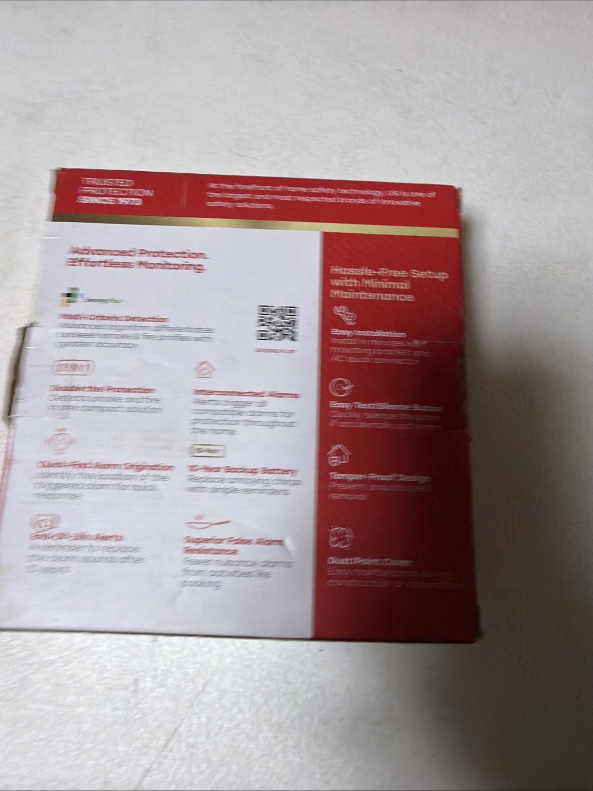 USI Hardwired and 10-Year Battery Backup Smoke Detector with Ionization Sensor gallery