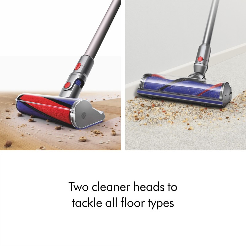 Dyson V8 Absolute Cordless Vacuum | Silver/Nickel | Refurbished gallery