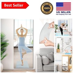 Frameless 20×24 Inch Acrylic Full-Length Mirrors – 3 Pack Self Adhesive Design