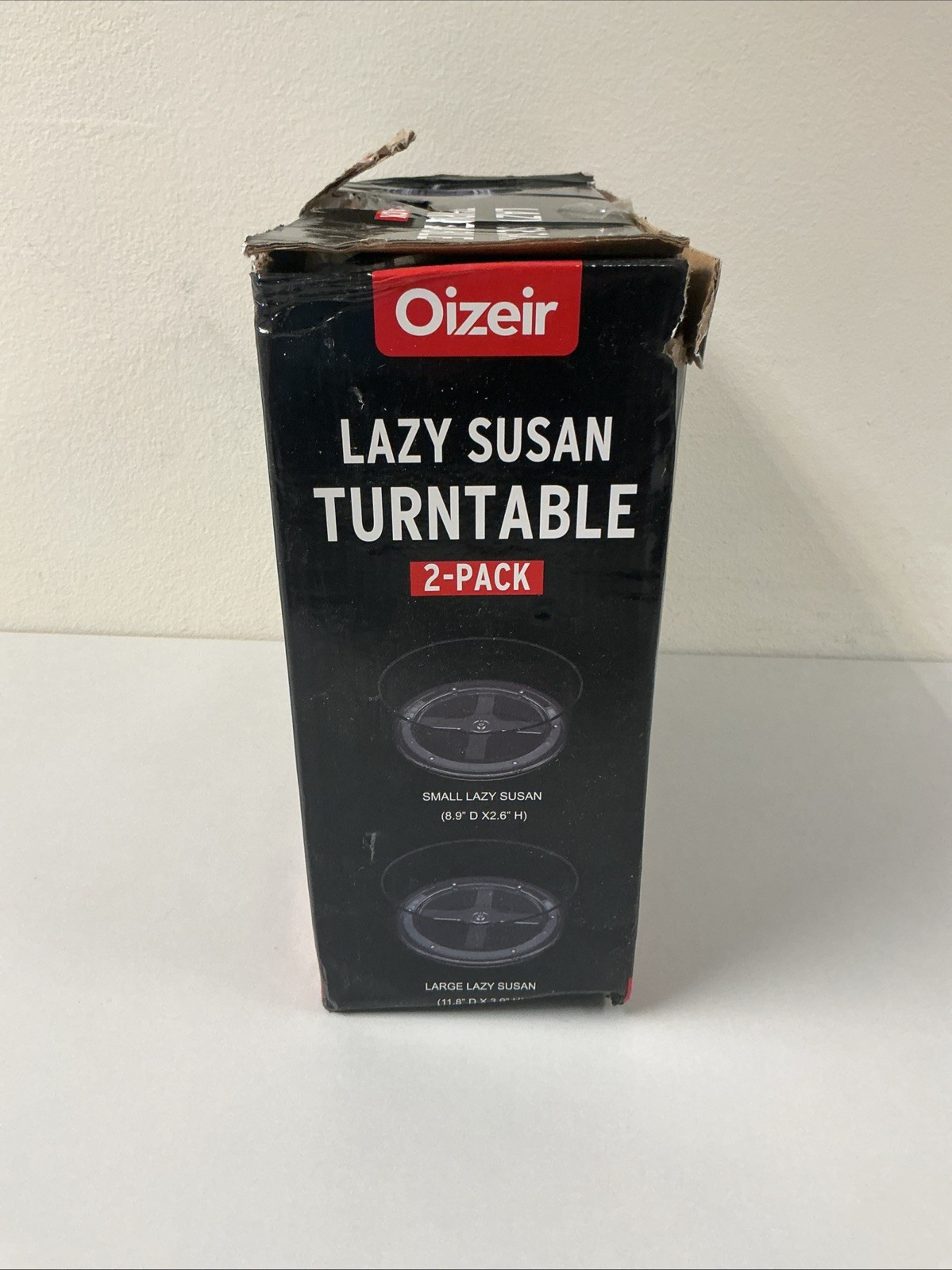 *Lazy Susan Turntable (2-Pack) - Clear Acrylic, Rotates 360 Degrees G128 gallery