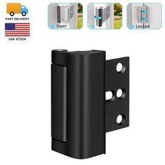 Home Security Defender Door Locks Safety Door Reinforcement Lock Easy Install