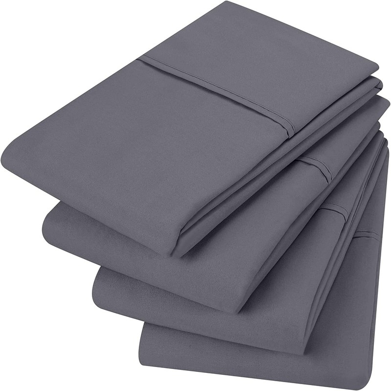 Utopia Bedding 4 & 12 Pack Microfiber Pillow Covers King & Queen gallery