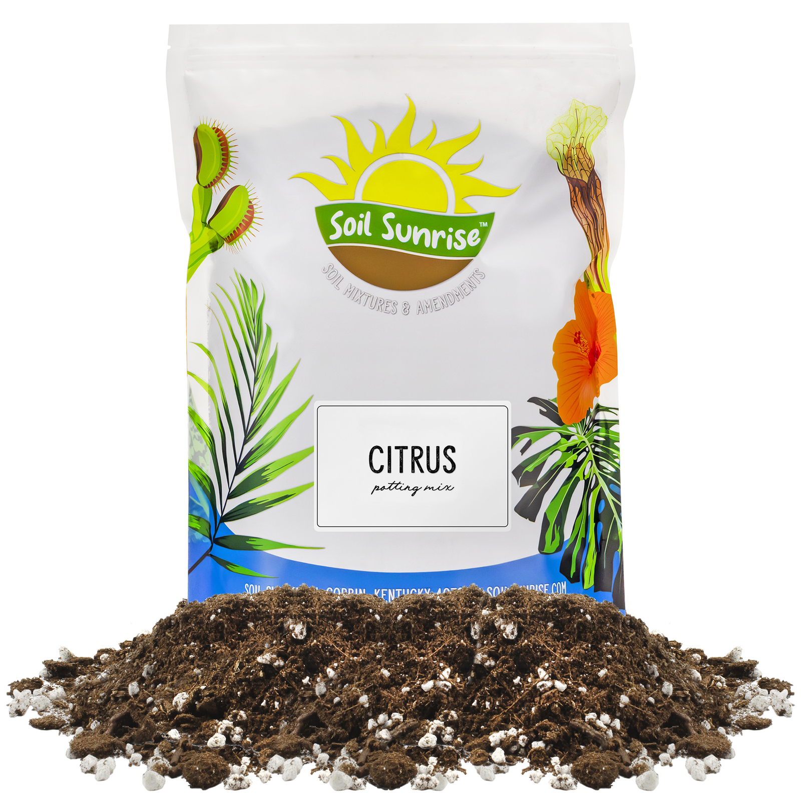 Citrus Tree Potting Soil Mix, for Indoor Oranges, Lemons, Limes and More gallery