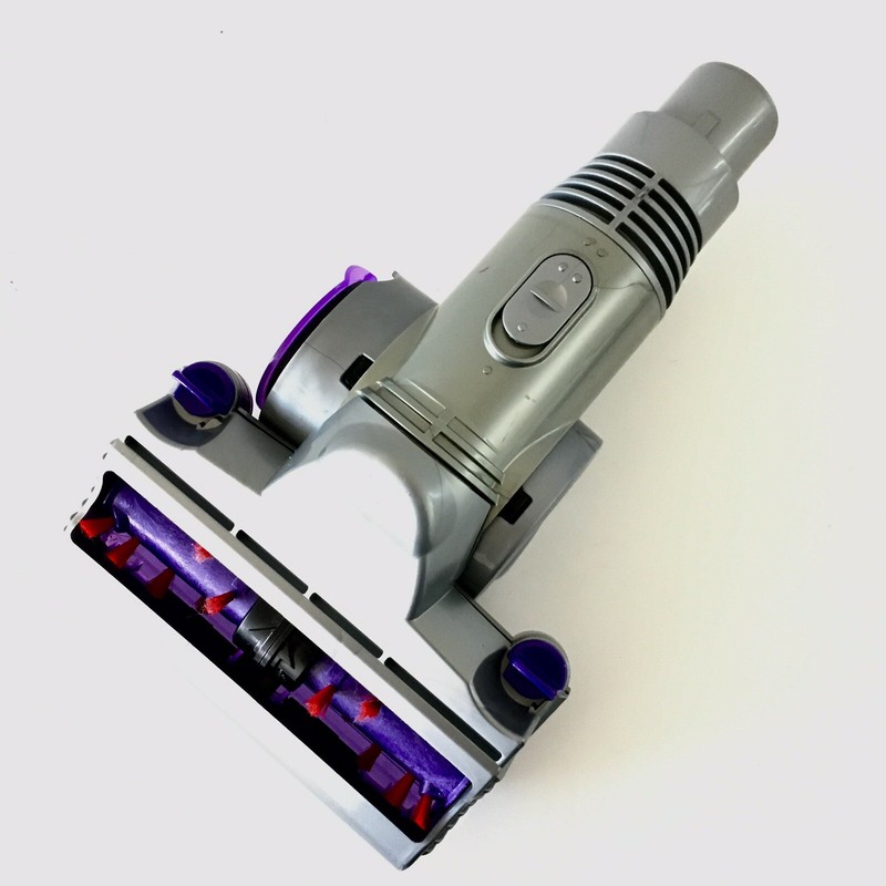 Dyson Soft Dusting Brush and Mini Turbine Head - Purple gallery