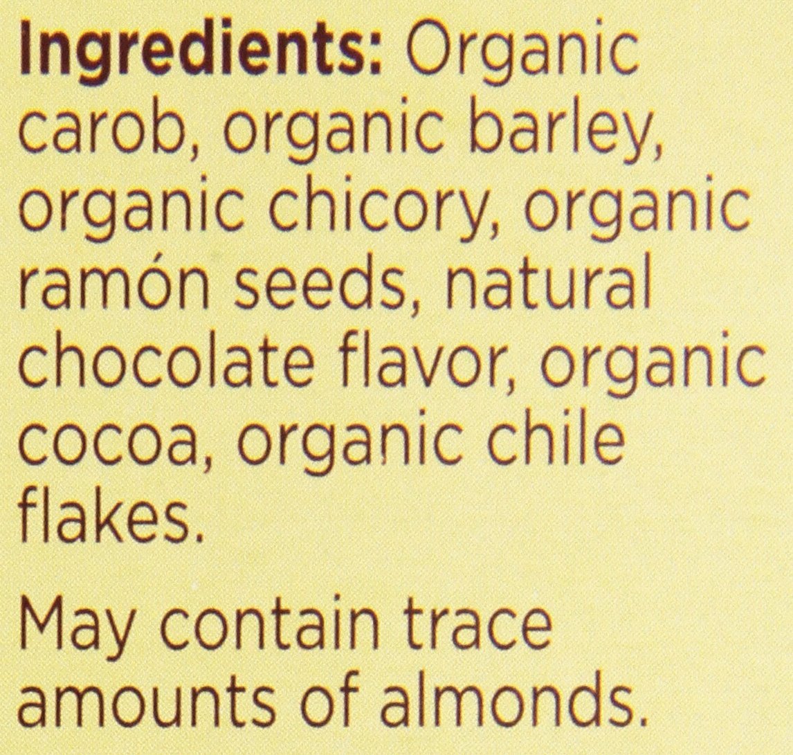 Teeccino Herbal Coffee Chocolate Dark Roast 10 Tea Bags 10 Bag gallery