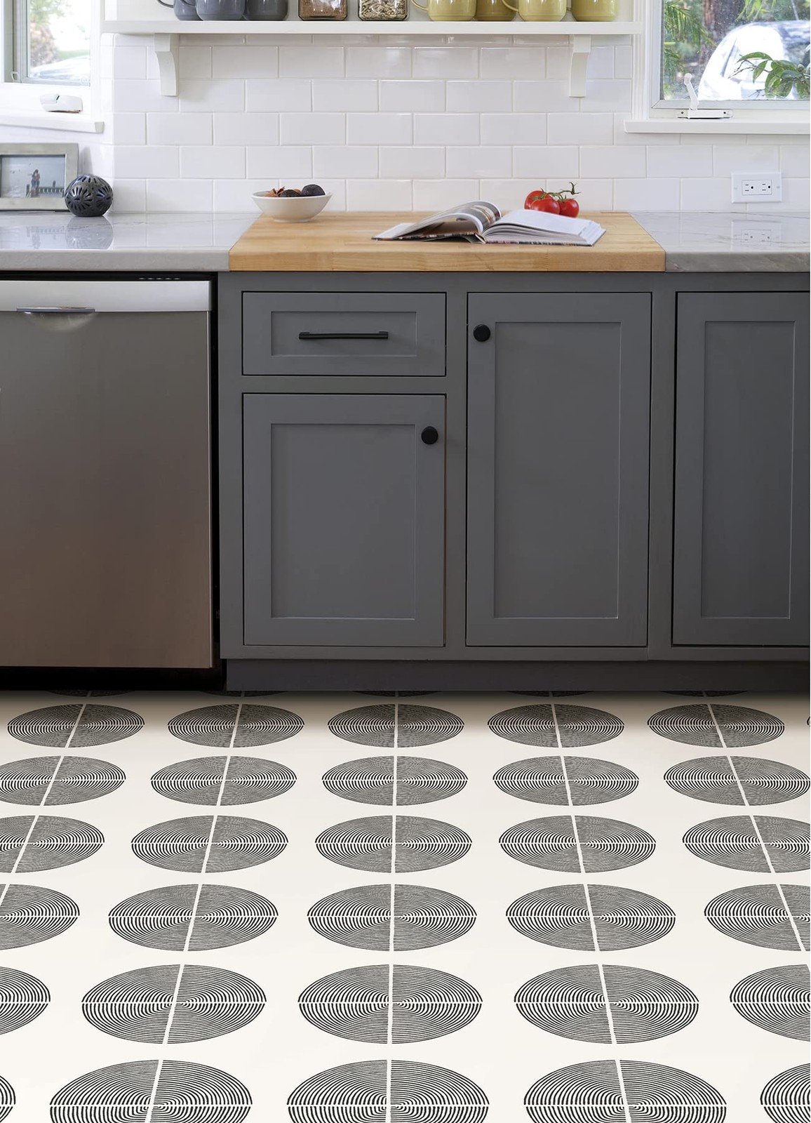 Luminary adhesive Peel & Stick Vinyl Floor Tiles gallery